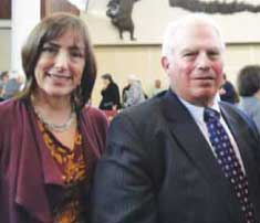 HHREC Director Millie Jasper (left) and HHREC Chairperson David A. Alpert