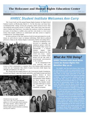 April  2007 Newsletter Front Page